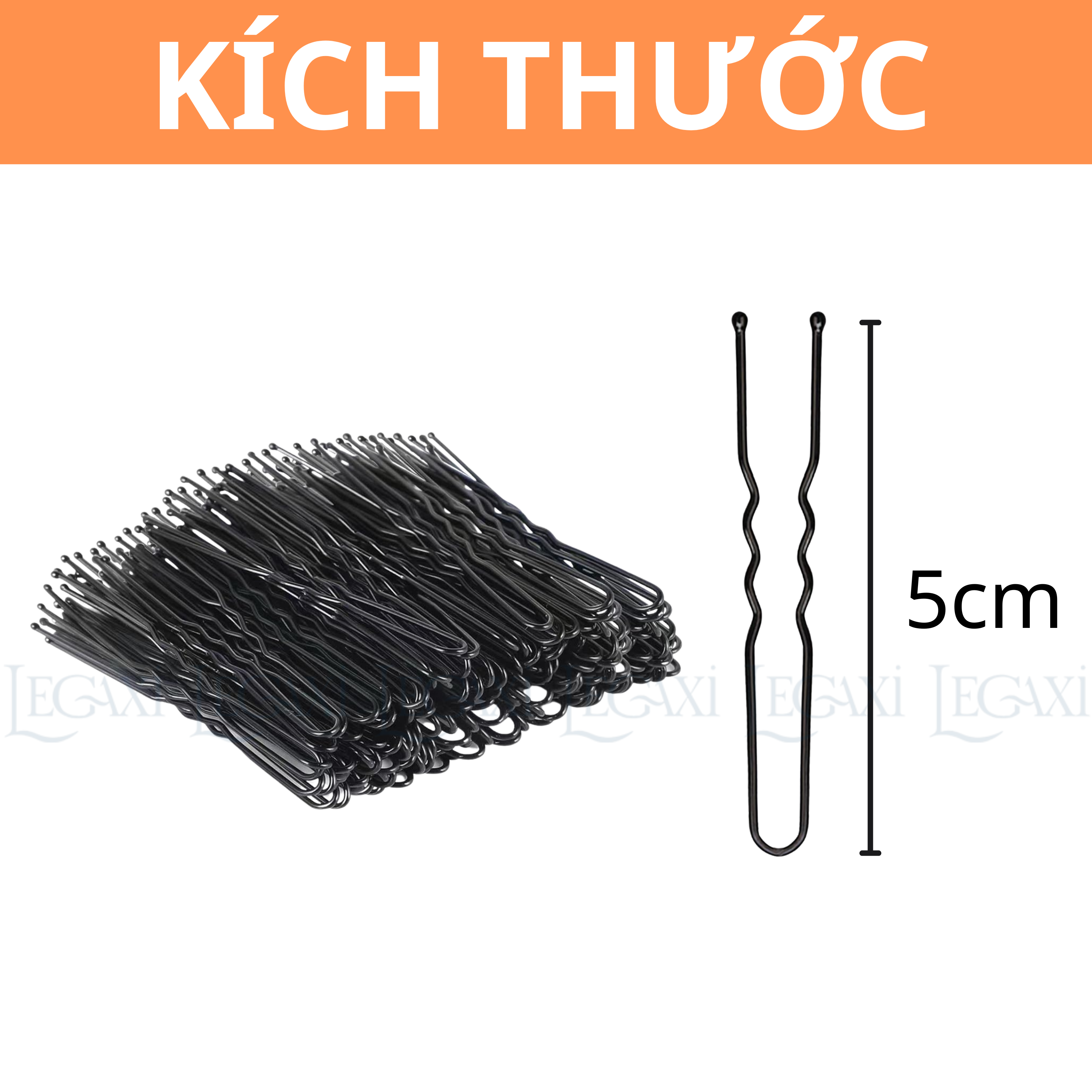 Set 100 Ghim Cài Tóc Chữ U, Tạo Kiểu Tàng Hình Sóng, Màu Đen, Bằng Thép Không Gỉ, Cho Nữ, Bé Gái