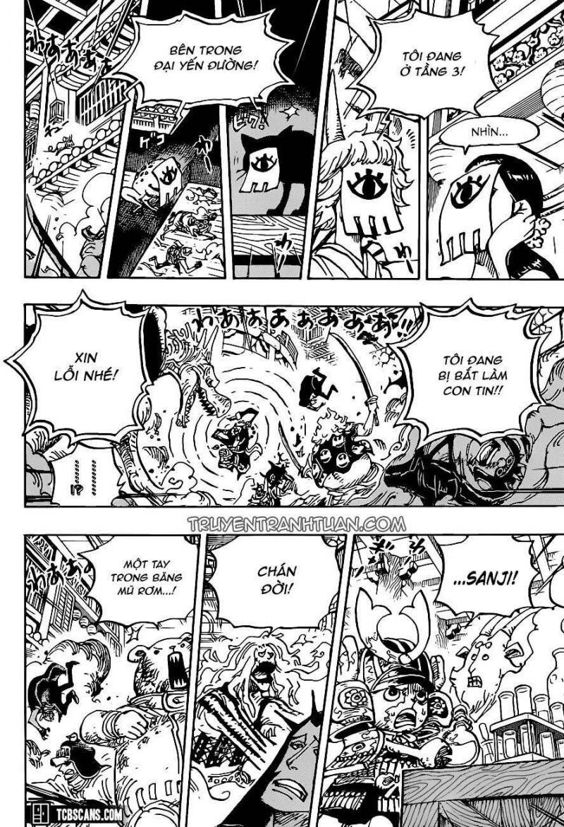 đảo hải tặc - one piece chapter 1005 6