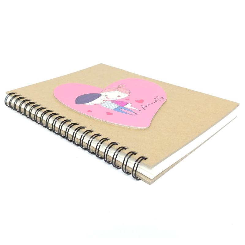 Sổ Lò Xo Friendly (13x18cm) - Mẫu 2