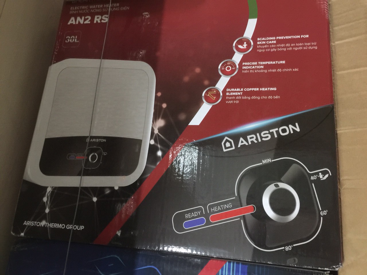 Máy Nước Nóng Ariston AN2 15 RS - 2.5 - FE (2500W)