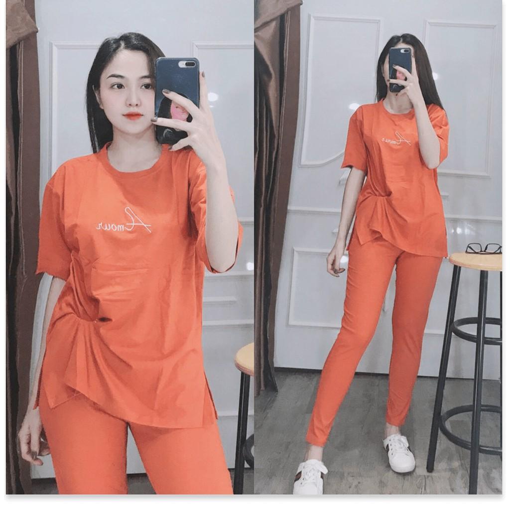 SET BỘ THUN NỮ,CHẤT LIỆU VÃI THOÁNG MÁT VÀ CO GIẢN 4C THỜI TRANG LANO STORE 99