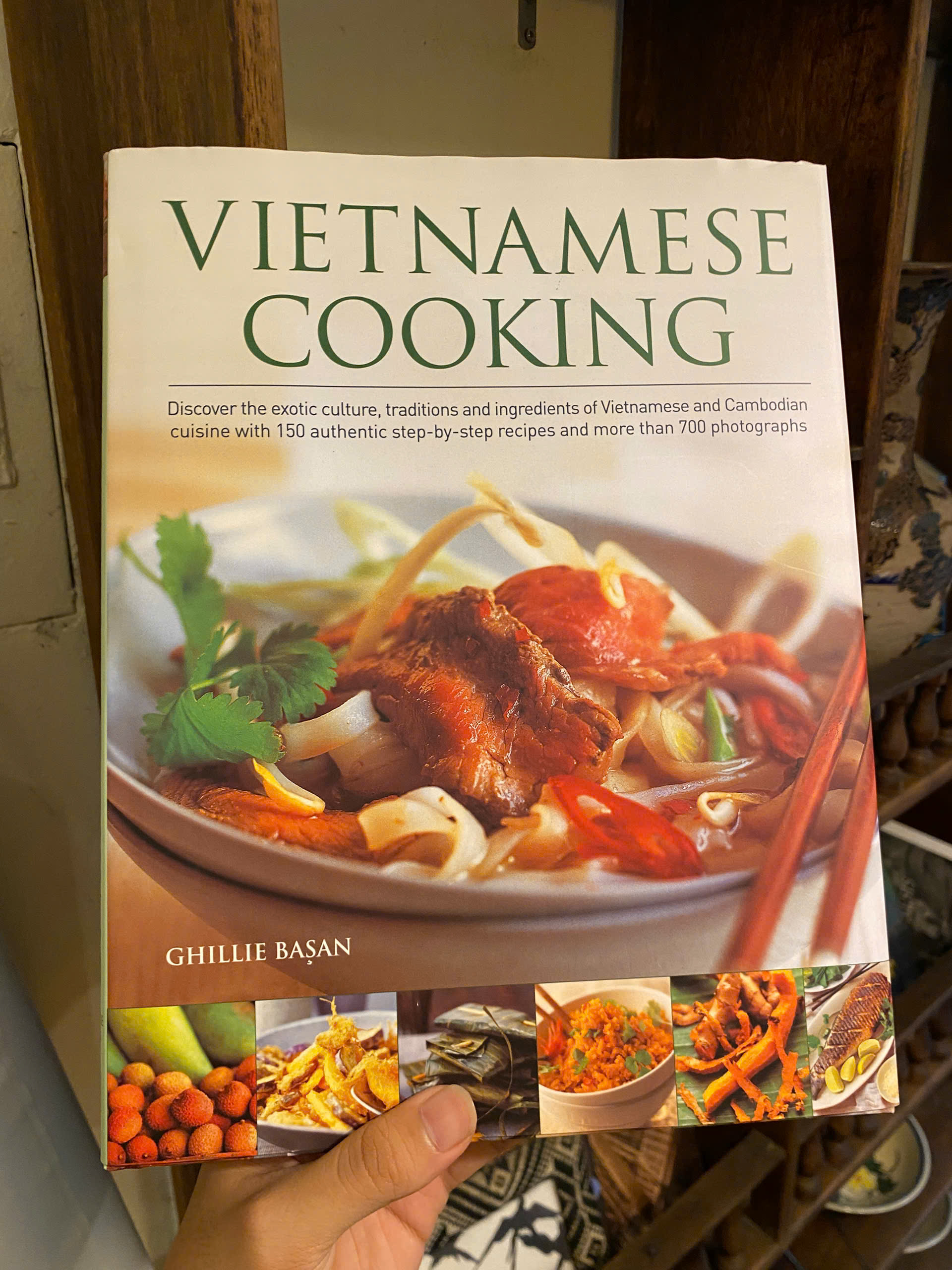 Sách - Vietnamese Food &amp; Cooking by Ghillie Basan | Food Recipes and History - English Cookbook