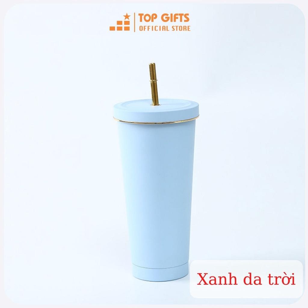 Ly giữ nhiệt, cốc giữ nhiệt Chiplife Holic Coffee cao cấp 500ml | Tặng kèm ống hút cao cấp và cọ rửa