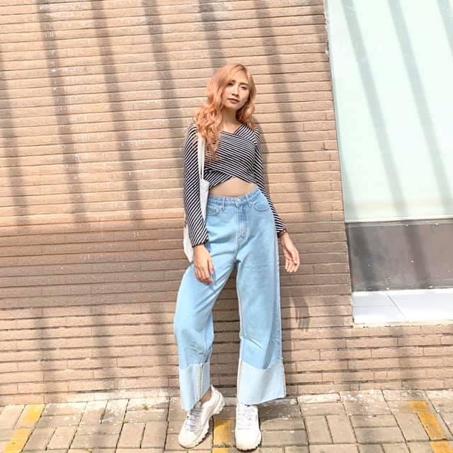 QUẦN JEAN ỐNG RỘNG CỰC ĐẸP