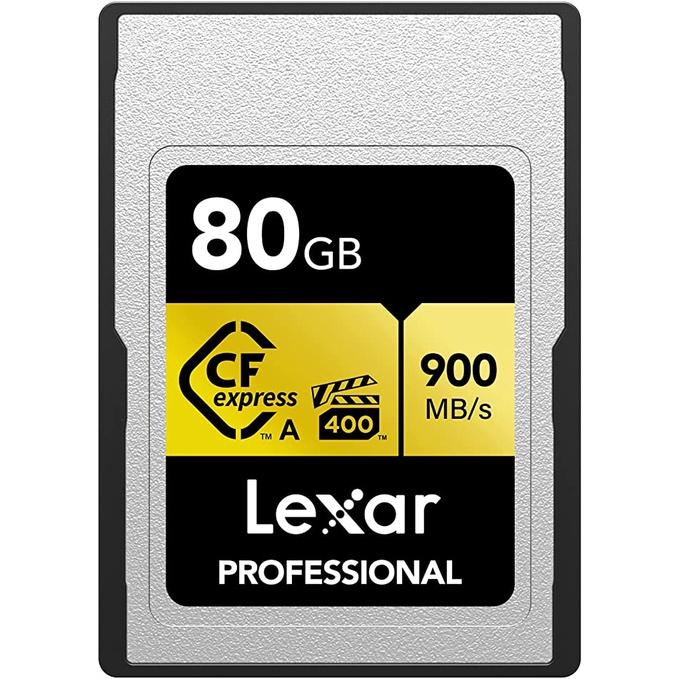Thẻ nhớ máy ảnh/ máy quay phim Lexar 80GB/ 160GB CFexpress Type A, video chất lượng 8K, tốc độ đọc 900MB/s - Hàng chính hãng