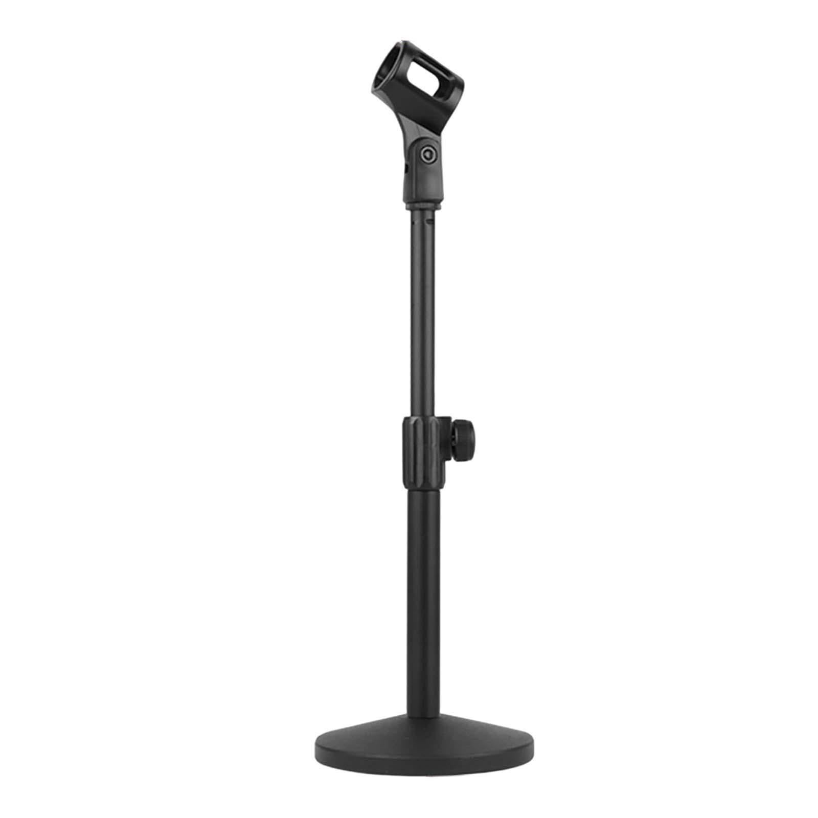 Desktop Microphone Stand Metal Adjustable Table Mic Stand for Concert Stage Performance
