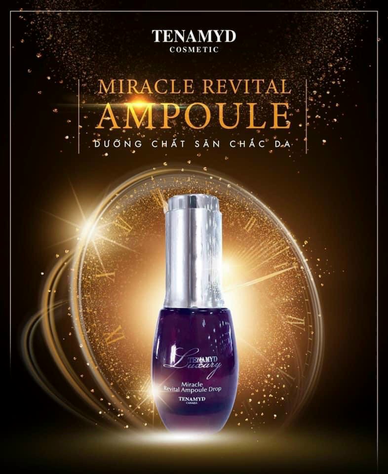 Dưỡng Chất Săn Chắc Da TENAMYD Luxury Miracle Revital Ampoule Drop 30ml
