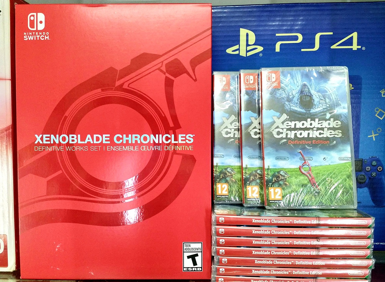 Băng game Nintendo Switch Xenoblade Chronicles: Definitive Edition--Hàng nhập khẩu