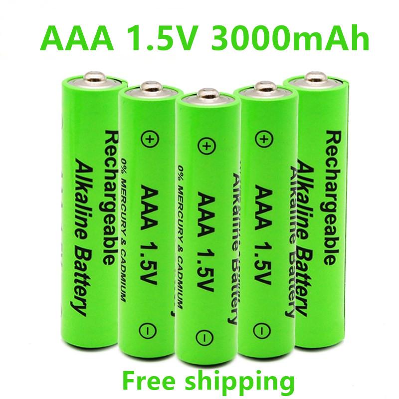 2-20 chiếc Pin AAA 1.5V 3000mAh Pin Sạc NI-MH Pin AAA 1.5 V dành cho Đồng Hồ chuột máy tính đồ chơi như vậy + Miễn phí vận chuyển Màu sắc: 2 chiếc