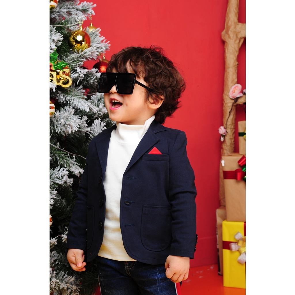Áo vest kaki cho bé trai hàng thương hiệu Chippo diện Tết với phong cách Hàn Quốc, cho bé bảnh bao ,đáng yêu