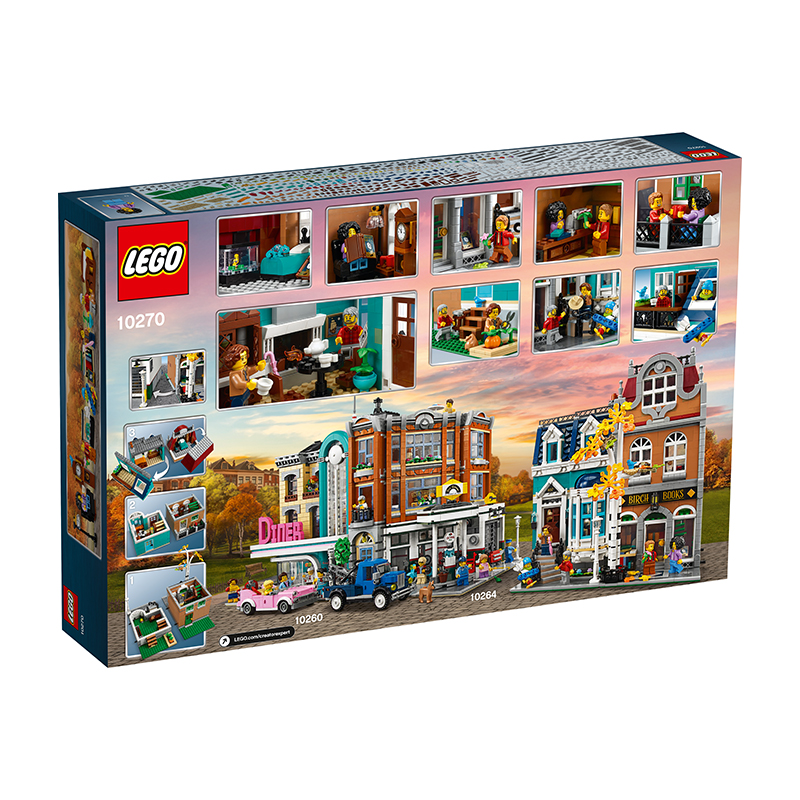 BỘ LẮP RÁP LEGO 10270 TIỆM SÁCH