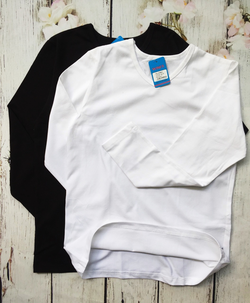 COMBO 2 ÁO THUN DÀI TAY - COTTON CO GIÃN 4 CHIỀU - 2 CÁI 2 MÀU