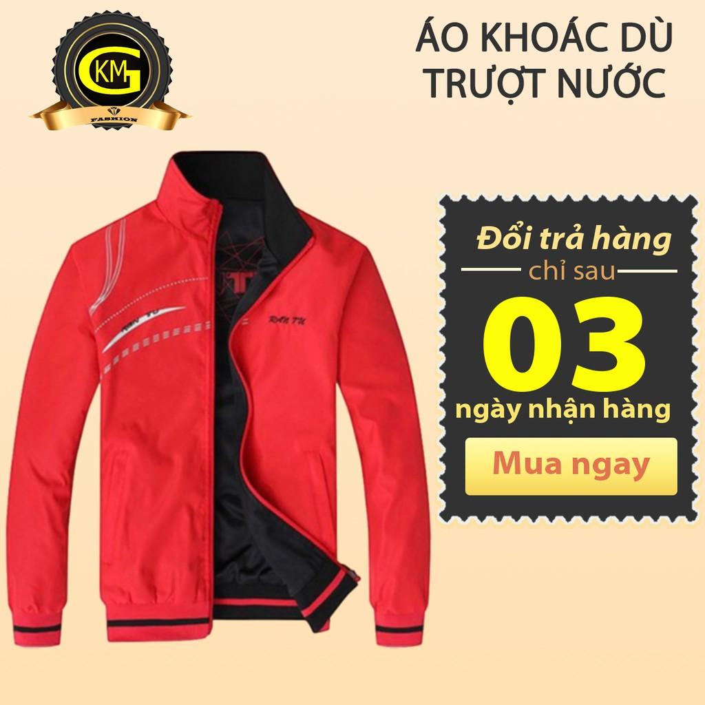 Áo khoác dù trượt nước chống thấm cao cấp cho nam