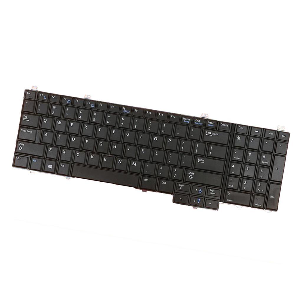 US Layout Keyboard Replacement for Dell Latitude E5540 Laptop Computer Black
