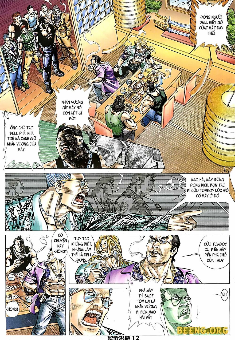 diệu võ dương oai chapter 127 10