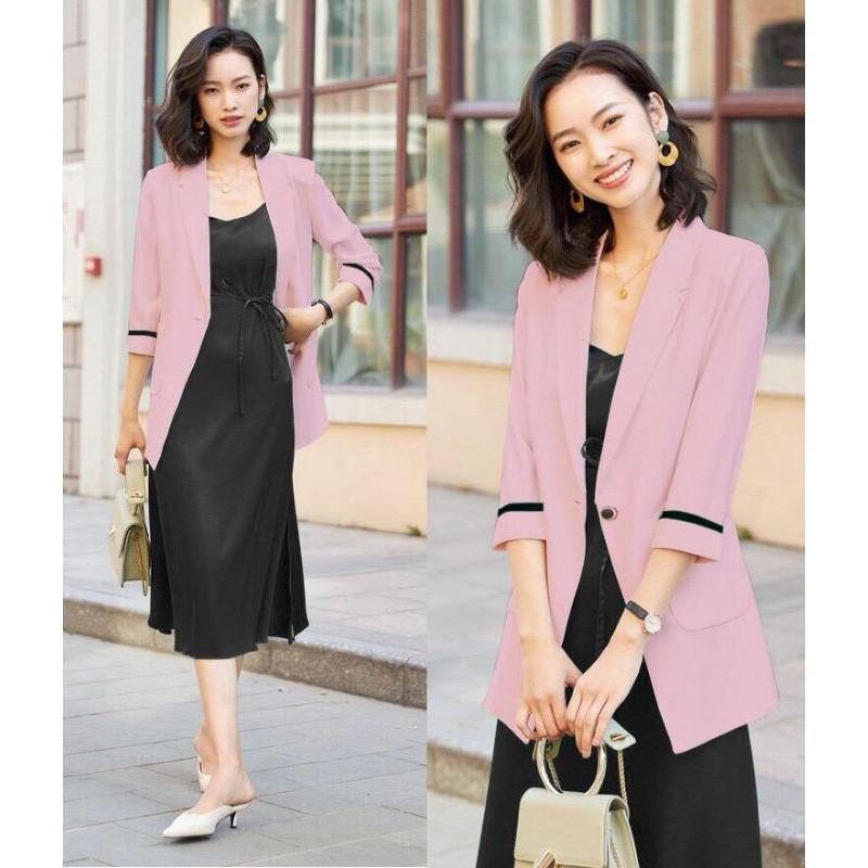 SÉT ĐẦM ÁO KHOÁC VÉT CAO CẤP