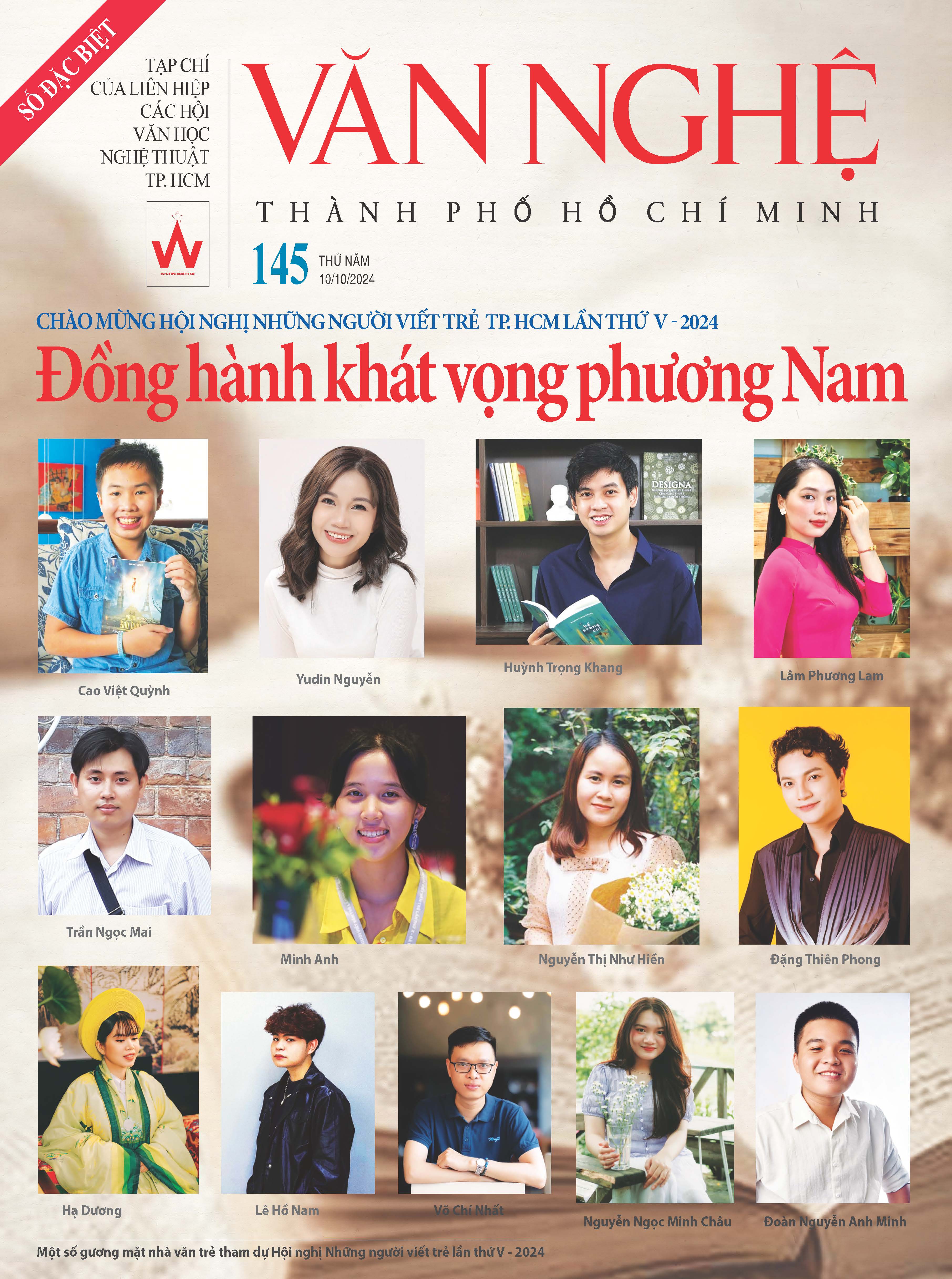 Tạp chí Văn Nghệ TP Hồ Chí Minh bộ 4 cuốn (số 145 - 148)