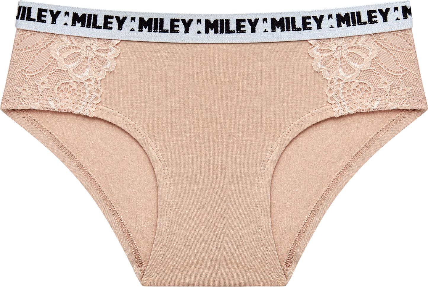 Bộ 3 Quần Lót Nữ Cotton Phối Ren Miley Lingerie FCB_03