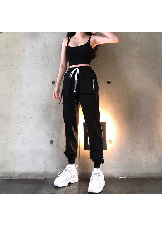 Quần thụng bo túi hộp chất mỳ