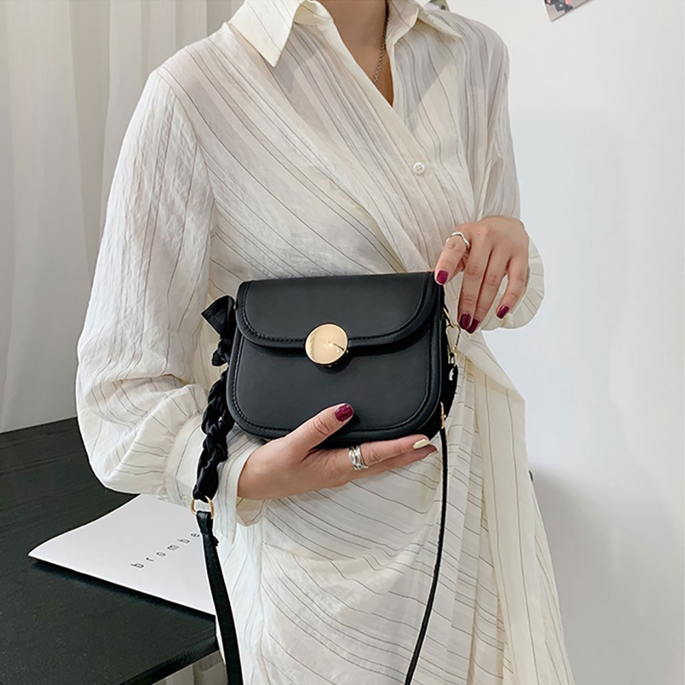 Túi xách nữ mini đeo chéo, đeo vai T0164 khóa tròn da cao cấp chống thấm nước, bền bỉ phong cách thời trang Hàn