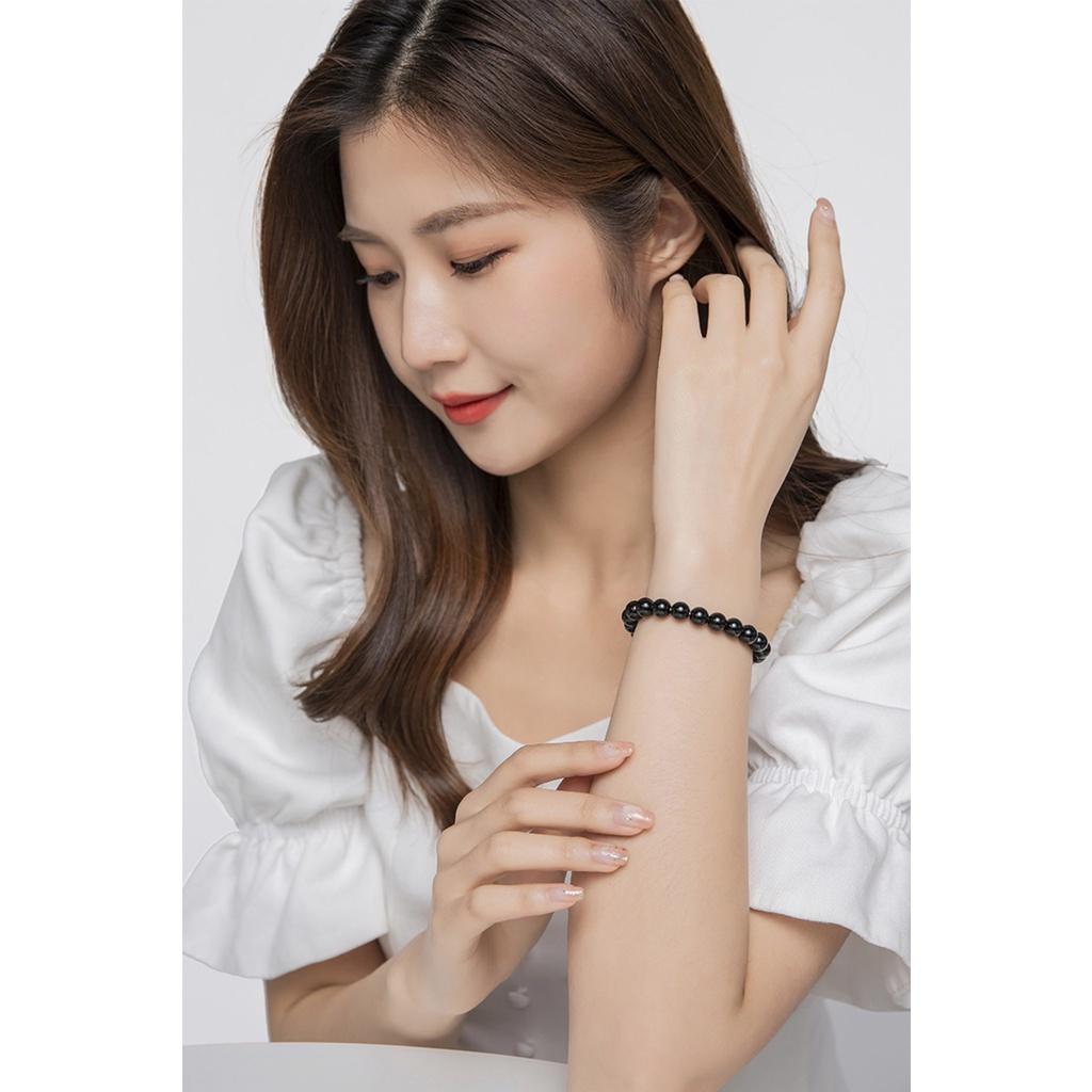 Vòng tay sừng trâu đen phong thuỷ Tâm Linh - Bình An - Tài Lộc - Bracelet of HAHANCO