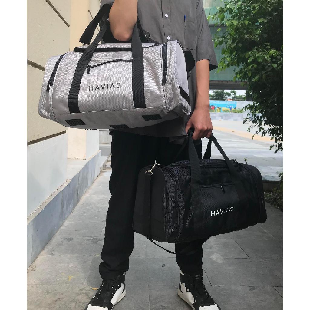 Túi thể thao FITLUX2 HAVIAS Gym &amp; du lịch vải Oxford Premium siêu nhẹ và dày dặn