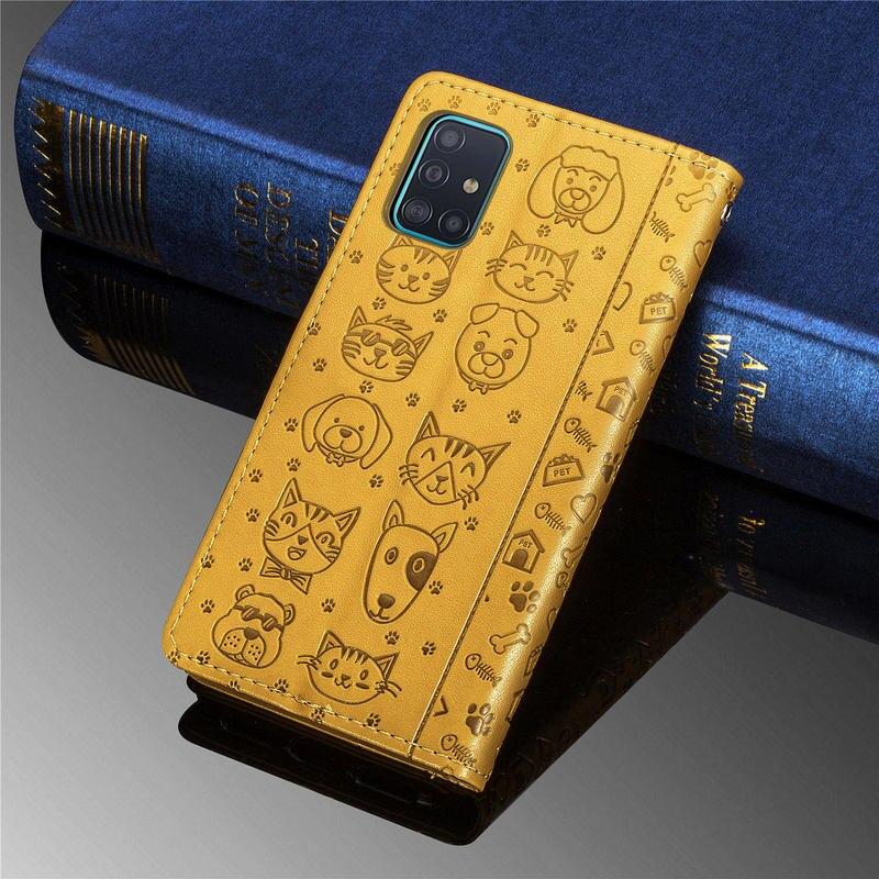 Bao Da Nắp Gập In Hình 3d Đẹp Mắt Cho Samsung A51 A71 A91 A01 A11 A21 A41 A81