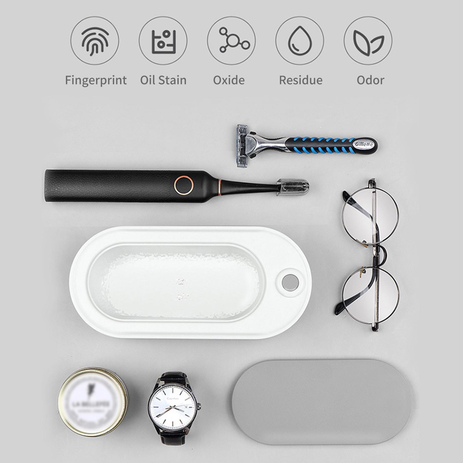 Máy làm sạch trang sức siêu âm di động tần số cao