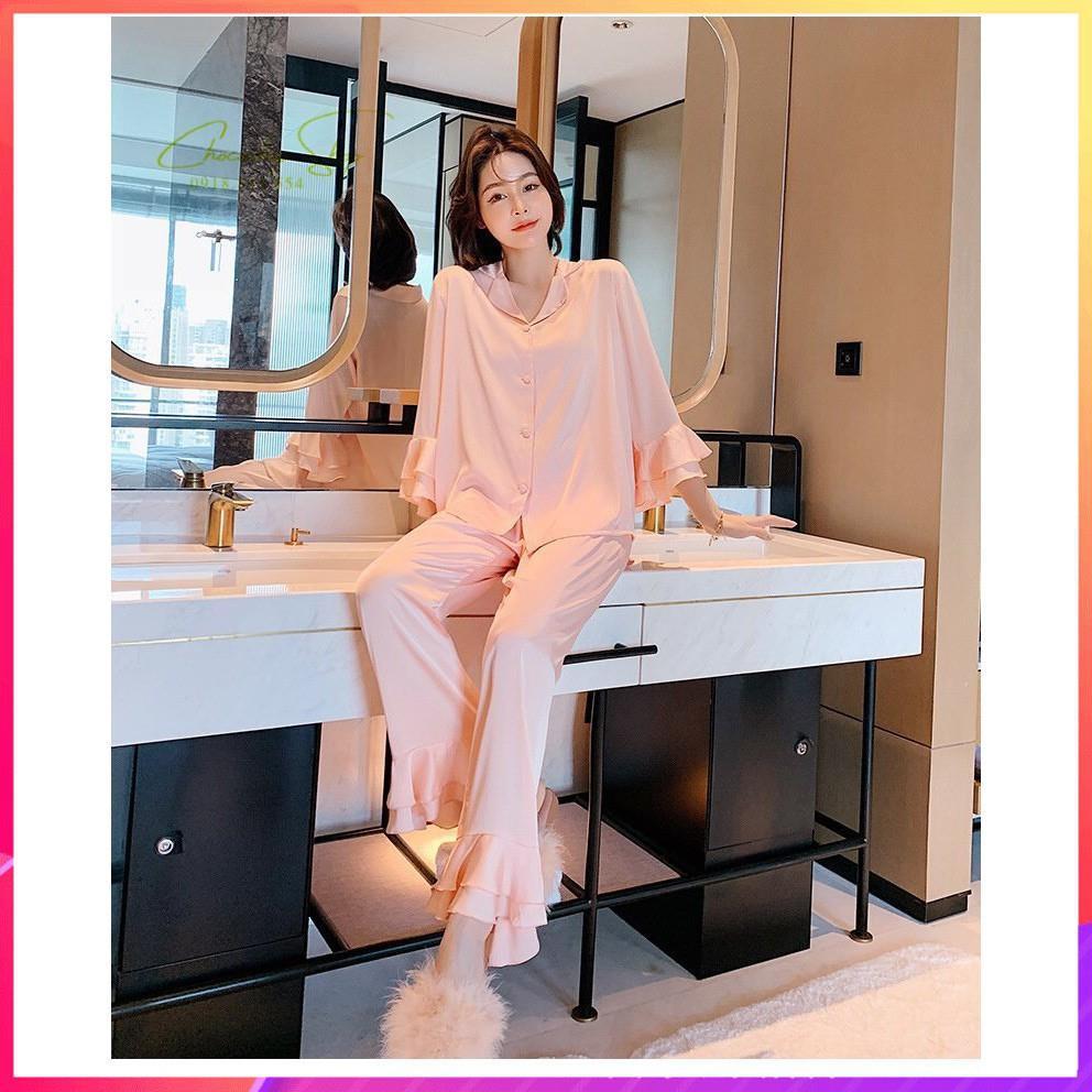 Pijama|Đồ Ngủ Cao Cấp|Pijama Lụa Cao Cấp Chất Bao Đẹp - Chocochip Shop