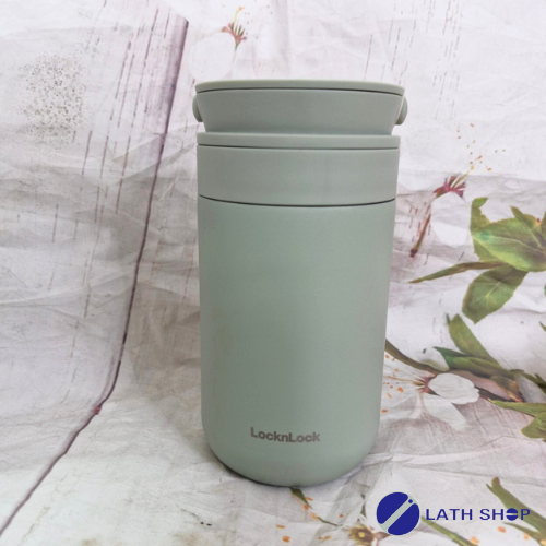 Bình Giữ Nhiệt Lock&amp;Lock Đựng Nước, Trà, Cafe Có Tay Xách LHC4272 Dung Tích 237ml - Nhiều Màu - Hàng Chính Hãng