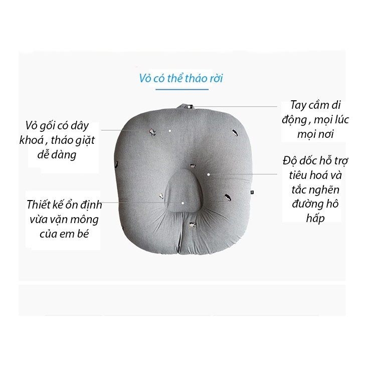 Gối chống trào ngược cho bé