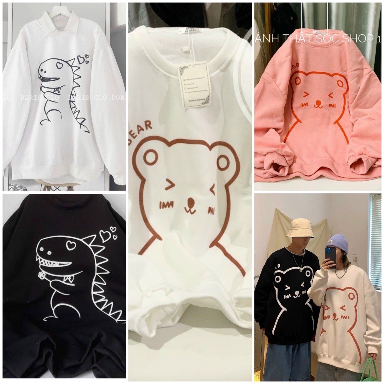 Áo Sweater Unisex Cookie Phong cách Layer - Harry Potter - Hello Starry Sky - Kiểu Khoác Hoodie Hàn Quốc- THIÊN HÀ SHOP ÁO HOODIE GIÁ RẺ ĐẸP