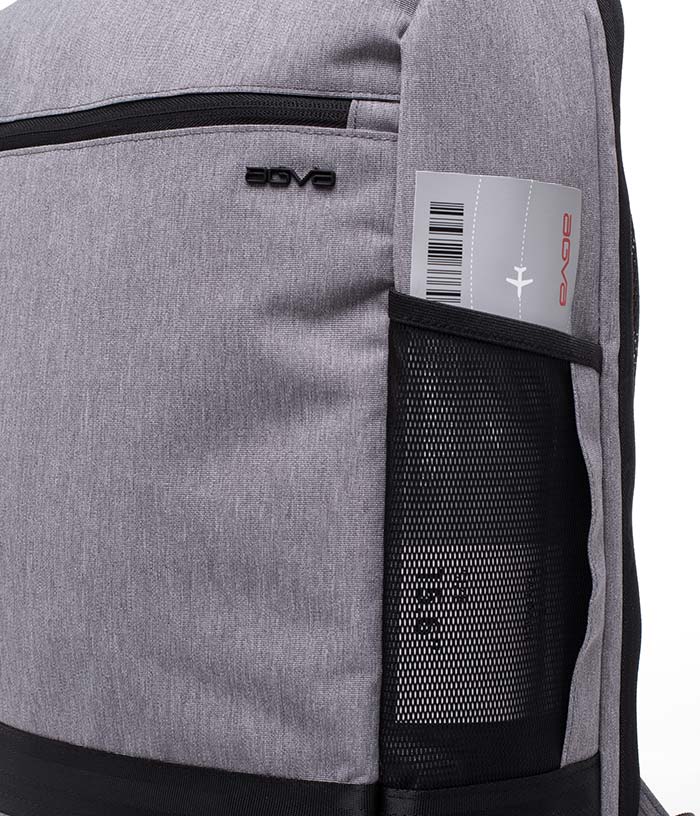 Balo AGVA Traveller Daypack 15.6 inch - Mã LTB357GREY - Ba lô Phù hợp du lịch ngắn ngày - Có ngăn đựng giày riêng - Bảo hành chính hãng 2 năm