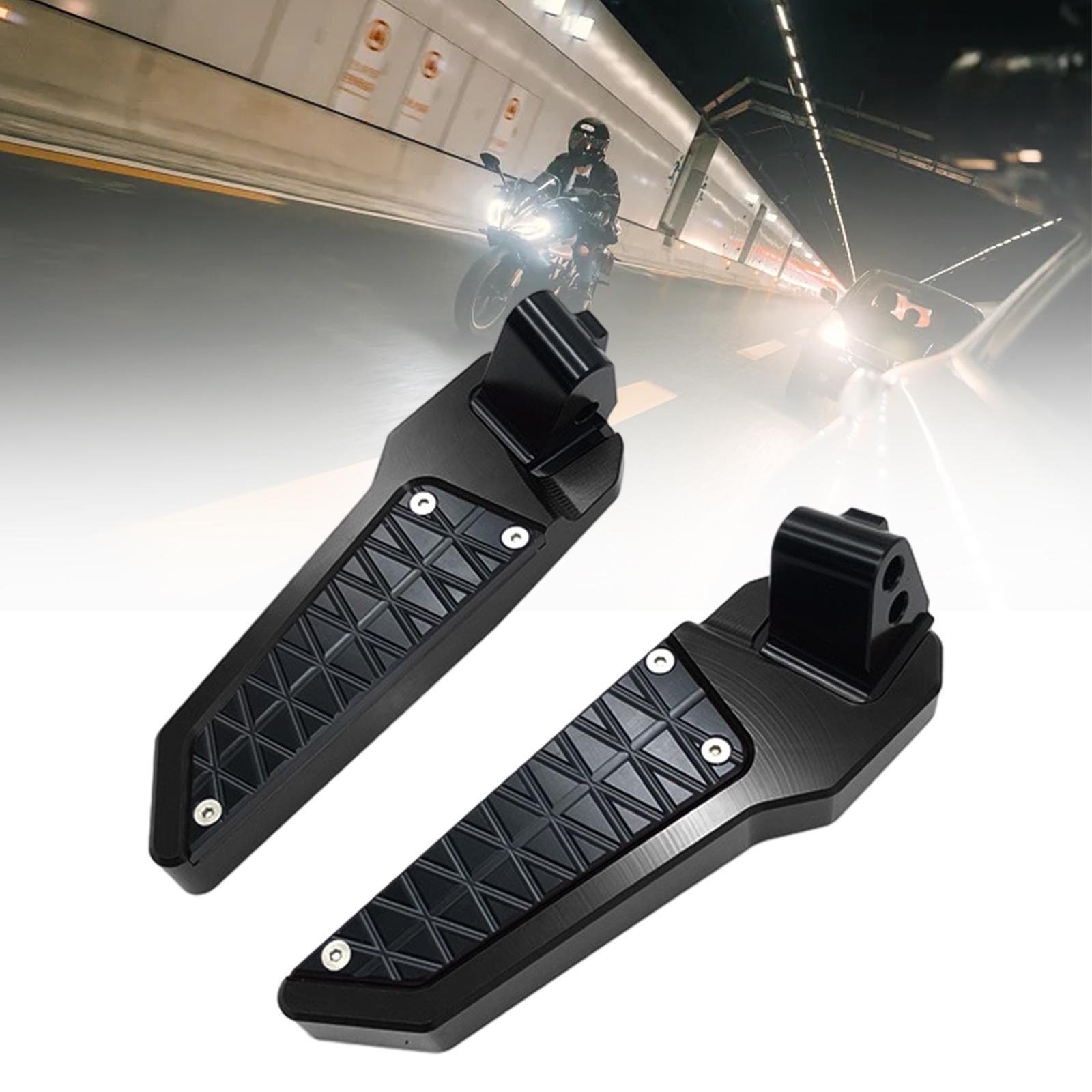 Rear Passenger Footpad Foldable Pedals Rests for   Adv160