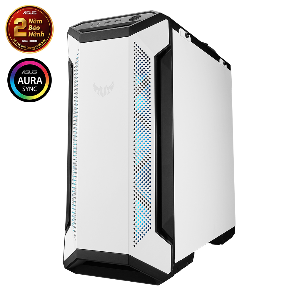 Vỏ case ASUS TUF Gaming GT501 White Edition - Hàng Chính Hãng