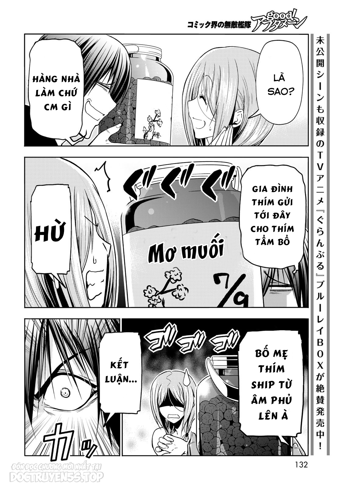 cô gái thích lặn - grand blue chapter 89 34