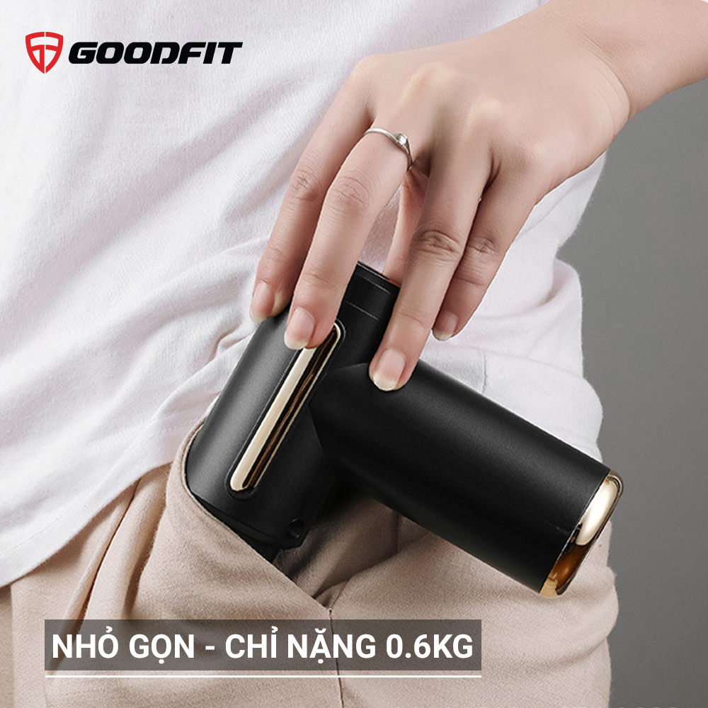 Máy mát xa cầm tay mini Massage Gun GoodFit GF212MG