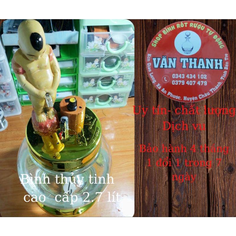Bình đựng rót ruou chú tiểu 2.7l