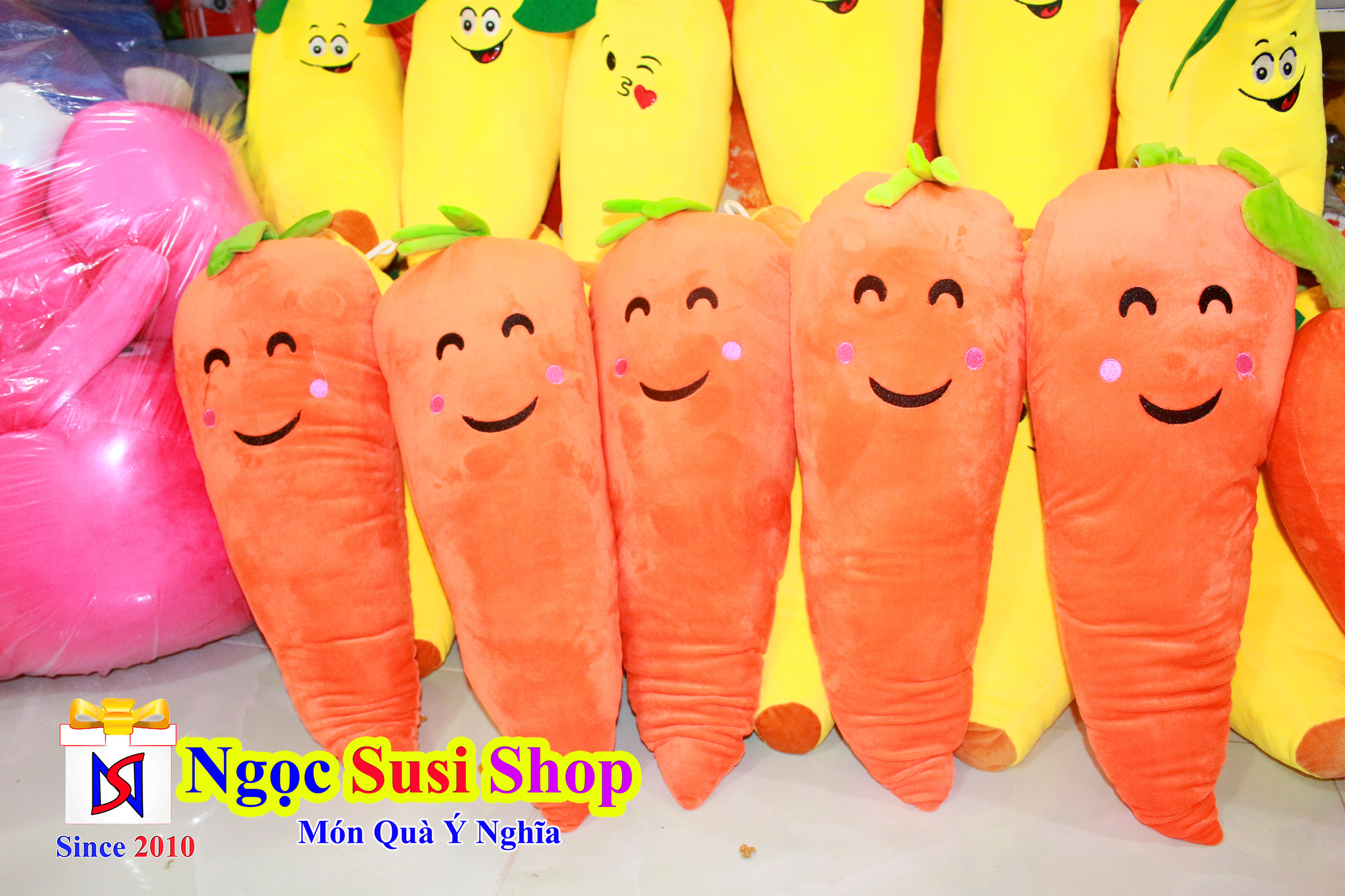 GẤU BÔNG CÀ RỐT SIÊU TO SIÊU DÀI - CỰC ĐẸP