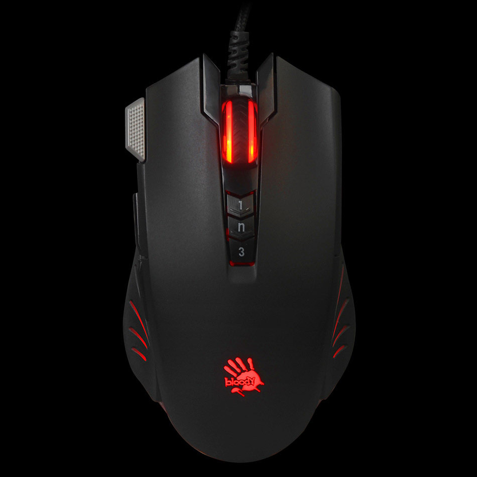 Chuột Gaming Bloody V9M 2-Fire Gaming 4000 CPI Optical - Hàng Chính Hãng