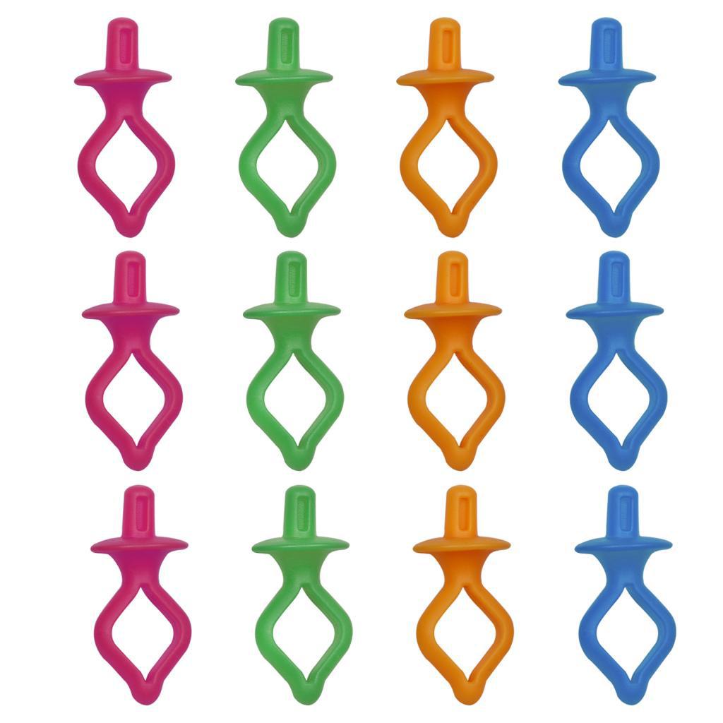 50 Miếng Các Loại Dẻo Silicone Ren Kẹp Uốn Giữ Kẹp Kẹp Giữ Lớp Viền Ren Đuôi Dưới Điều Khiển