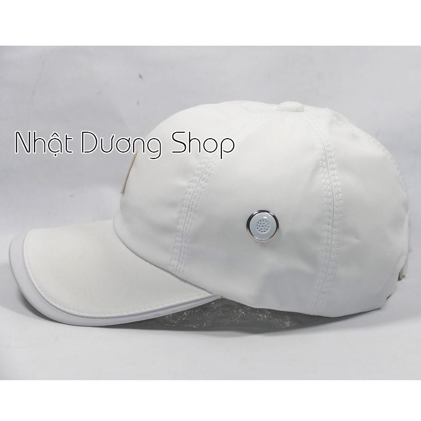 Nón kết dù logo chữ, sò to đẹp mắt - chất liệu vải dù thoáng mát phù hợp cho mọi người