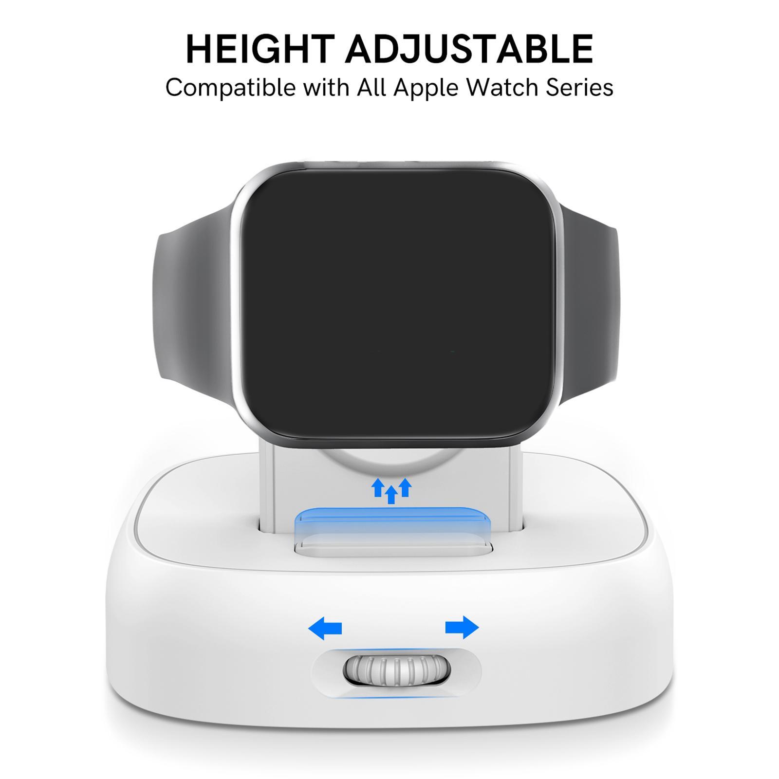 Watch Charger Stand Holder Station for Watch series / 7 White