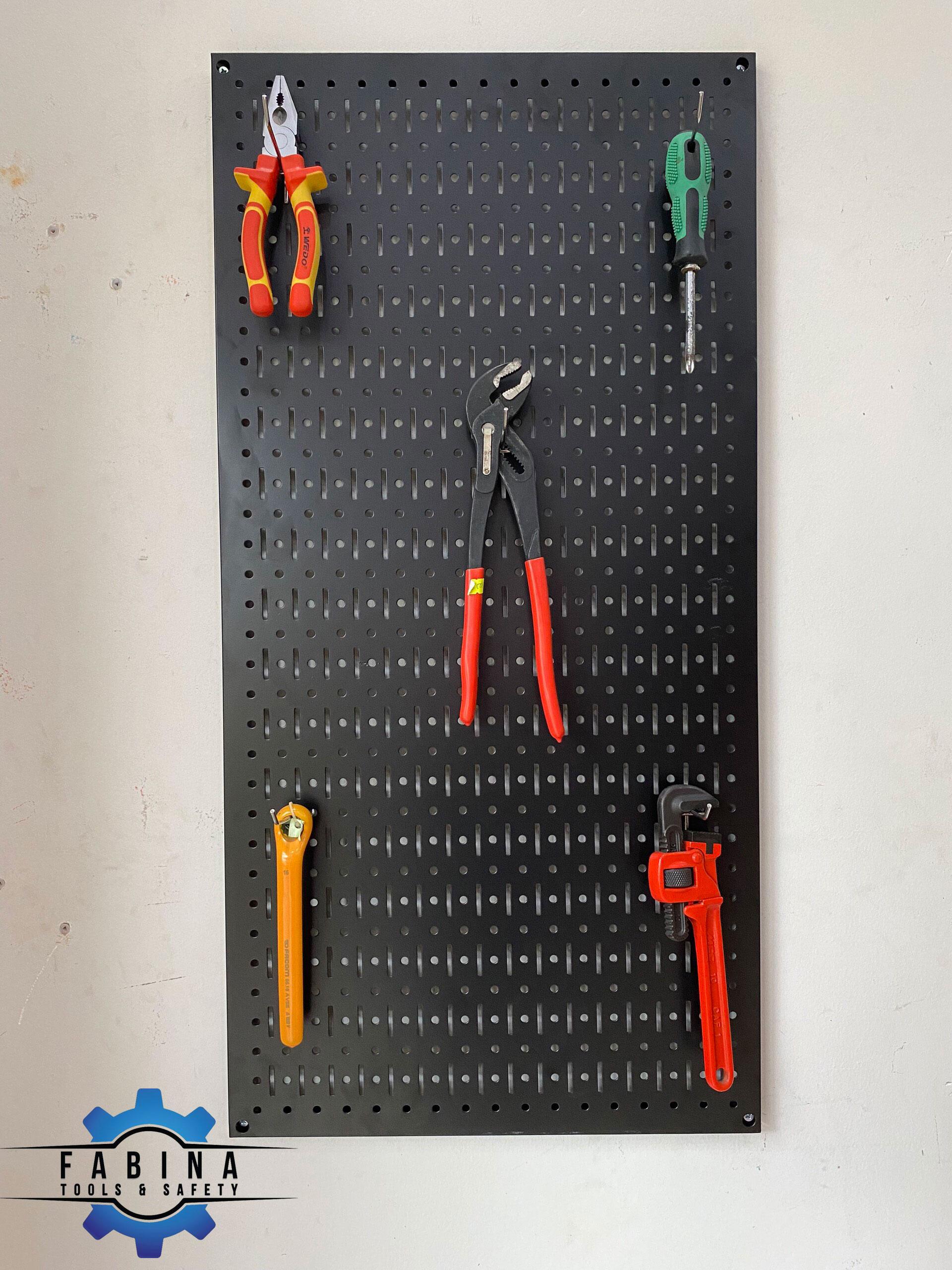 Tấm lưới pegboard treo dọc 45x90cm màu đen đa năng
