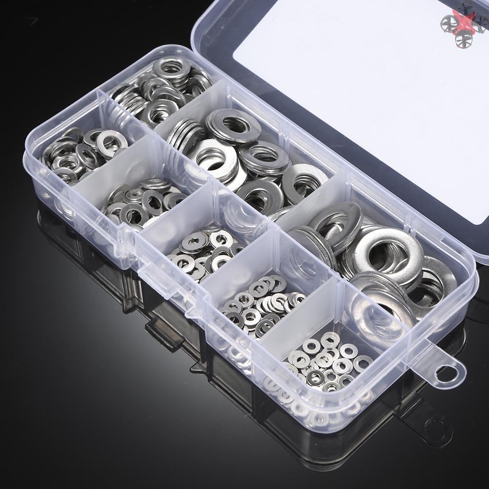 Vòng Đệm Phẳng Bằng Thép Không Gỉ Din125-M2 / M2.5 / M-3 / M-4 / M5 / M6 / M-8 / M-10 Bằng Thép Không Gỉ 304
