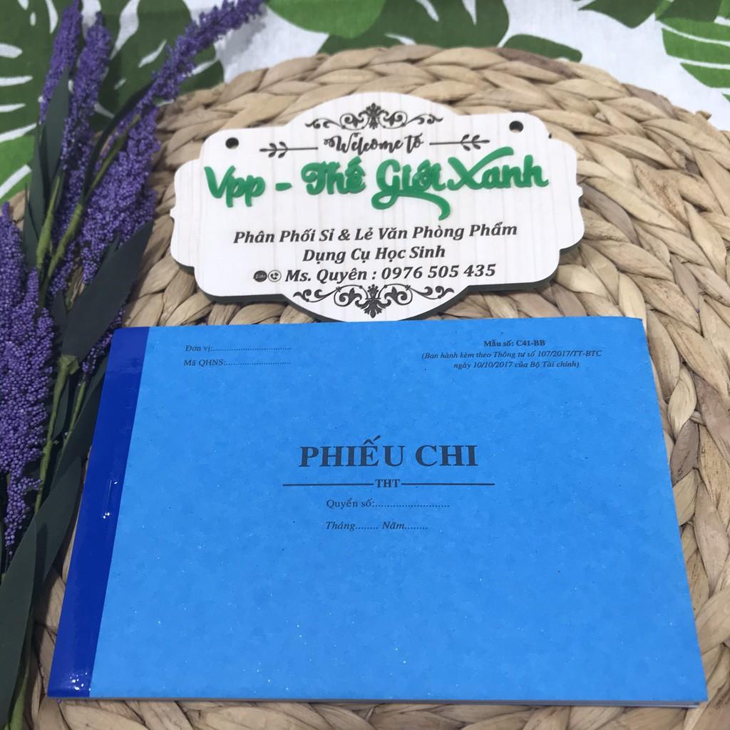 PHIẾU CHI 1 LIÊN THƯỜNG 45 TỜ 13X19