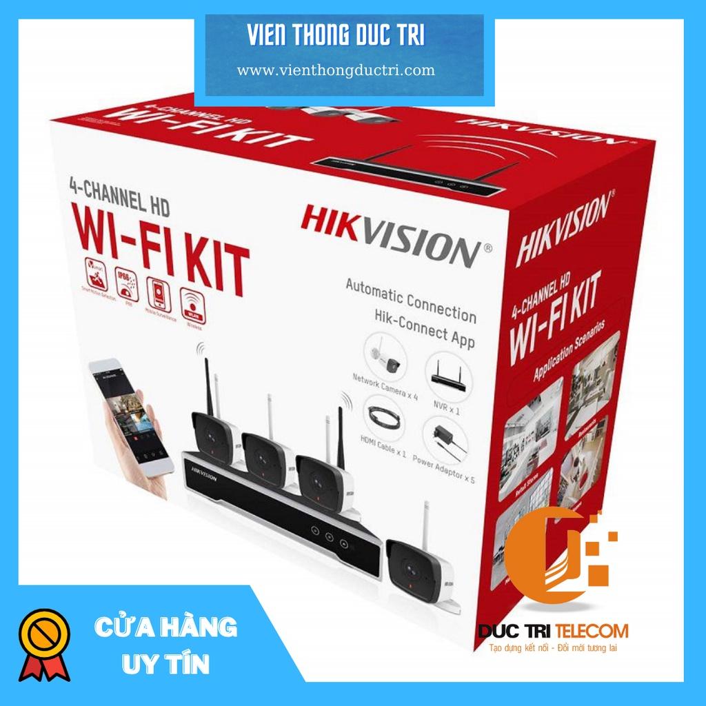 BỘ KIT WIFI HIKVISION NK42W0- KÈM Ổ CỨNG 500GB - Hàng Chính Hãng