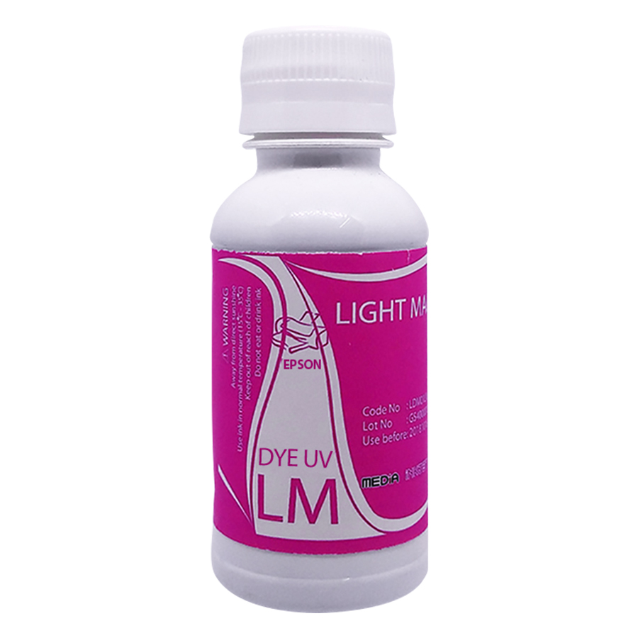 Mực In Màu Media Màu Hồng Nhạt Cho Máy In Epson 100ml - Hàng chính hãng