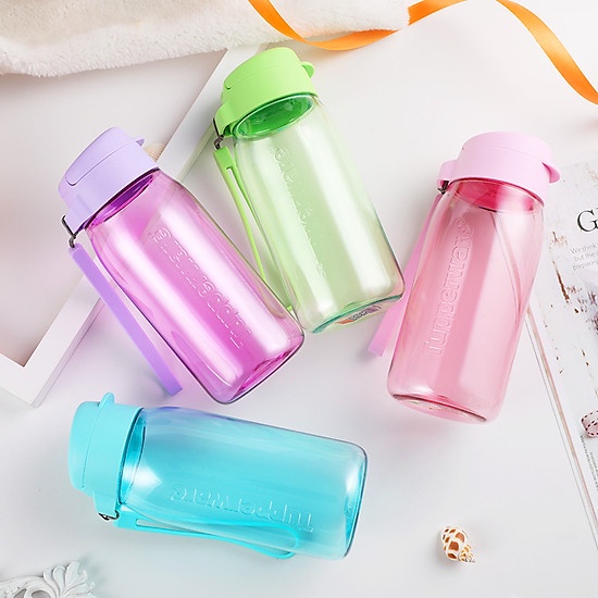 Bình Đựng Nước Lohas Flask 550ml Nhựa Nguyên Sinh An Toàn Sức Khỏe Người Dùng