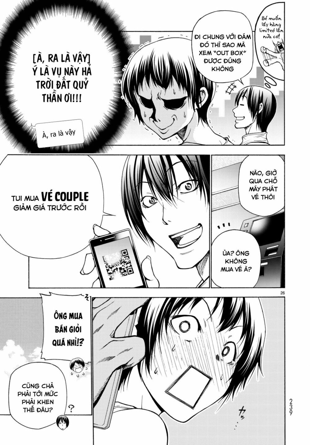 cô gái thích lặn - grand blue chapter 38 25